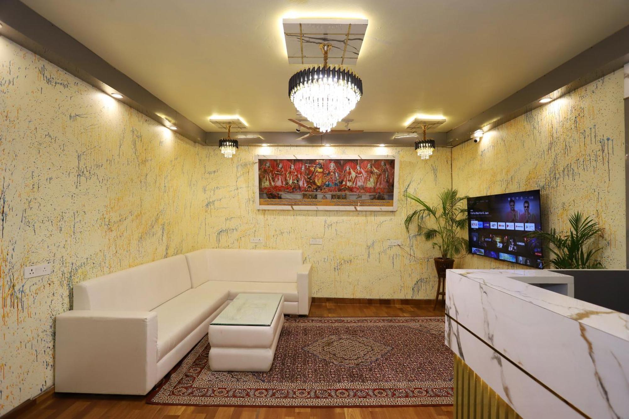 Vrindavan Guest House Nova Deli Exterior foto